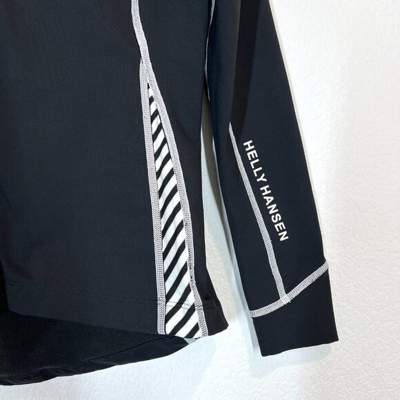 Helly Hansen Black Jacket Hoodie - Picture 4 of 6